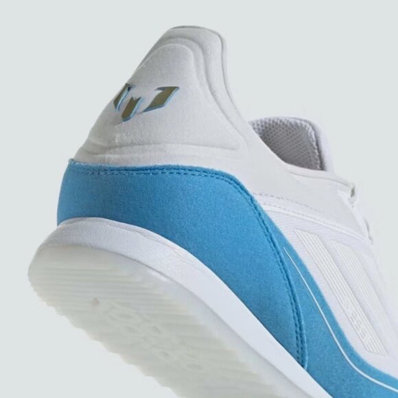 Size 11-adidas F50 Freestyle 24 Messi Men's Indoor Blue Soccer Cleats - Picture 3 of 8